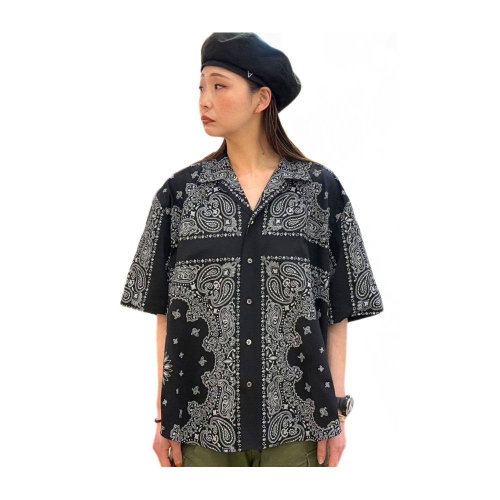 KANEMASA PHIL.[カネマサフィル]46Gアトモスフィアシャツ KANEMASA PHIL.（カネマサフィル） 46G Atmosphere PHIL.Print Open