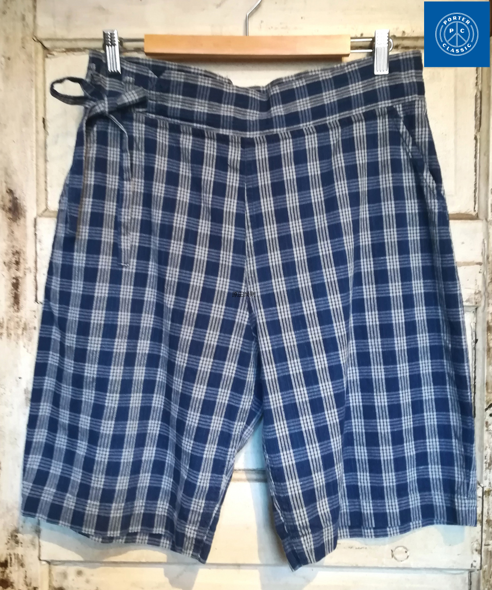 Porter Classic (ポータークラシック) PALAKA CHINA SHORTS -INDIGO