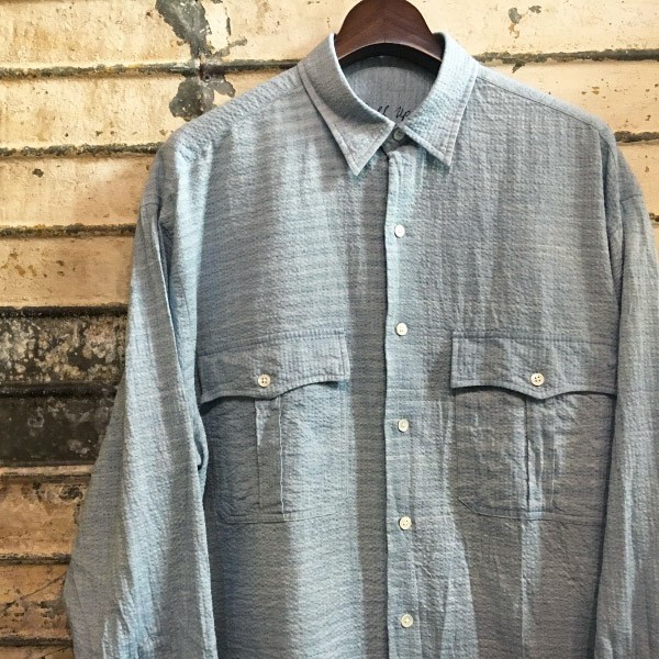 Porter Classic (ポータークラシック) - ROLL UP SHIJIRA STRIPE SHIRT