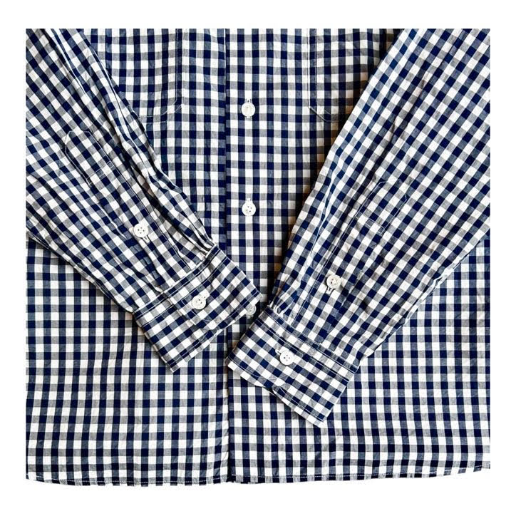 PORTER CLASSIC（ポータークラシック） ROLL UP GINGHAM CHECK SHIRT