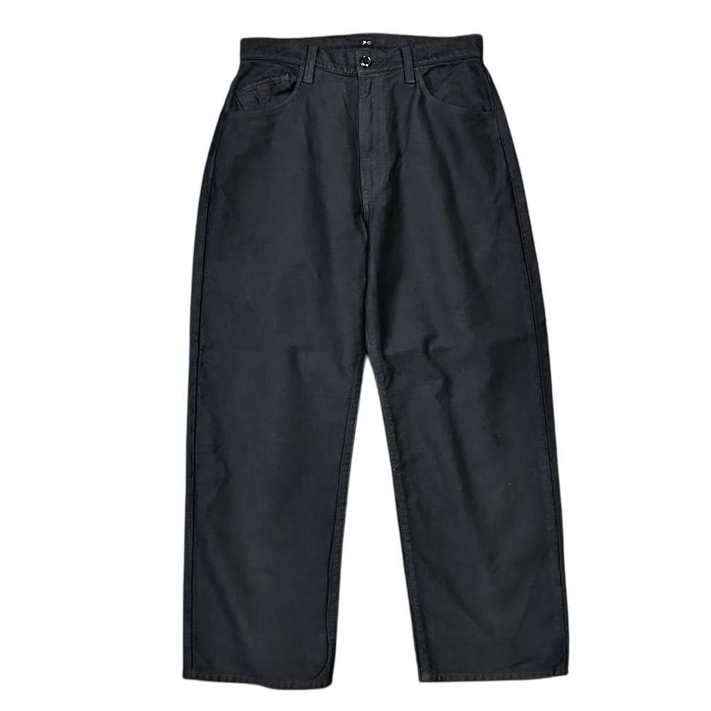PORTER CLASSIC（ポータークラシック） MOLESKIN PANTS -BLACK