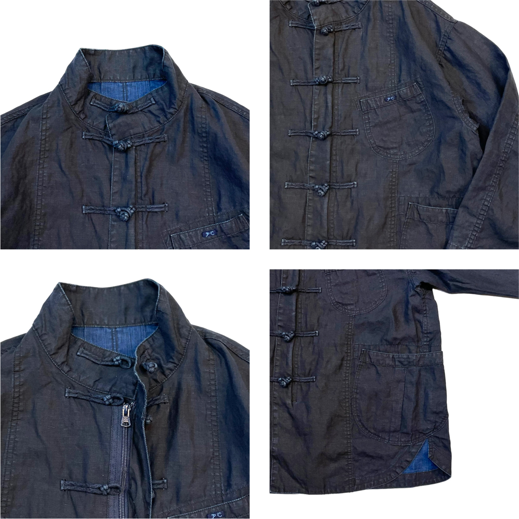 Porter Classic (ポータークラシック) FARMER'S LINEN CHINESE JACKET