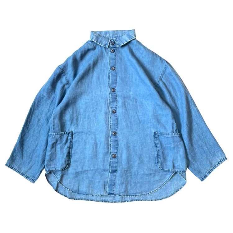 Porter Classic (ポータークラシック) INDIGO LINEN SHIRT JACKET