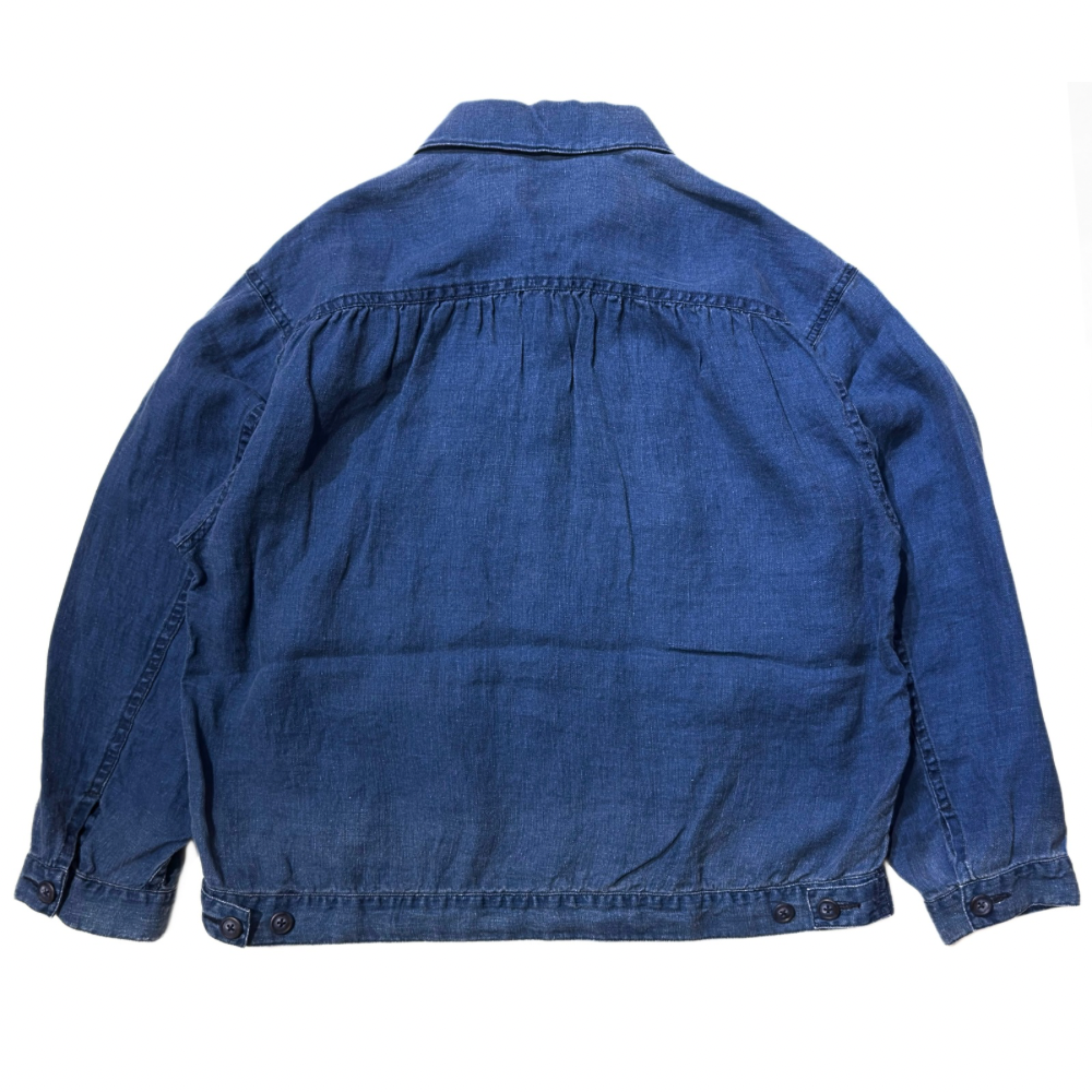 PORTER CLASSIC（ポータークラシック） INDIGO LINEN SHORT JACKET