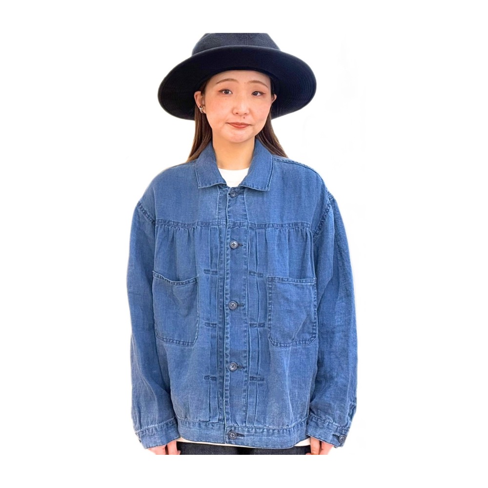 PORTER CLASSIC（ポータークラシック） INDIGO LINEN SHORT JACKET