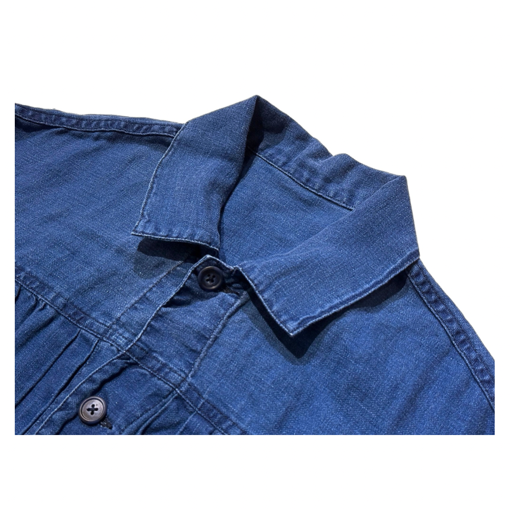 PORTER CLASSIC（ポータークラシック） INDIGO LINEN SHORT JACKET