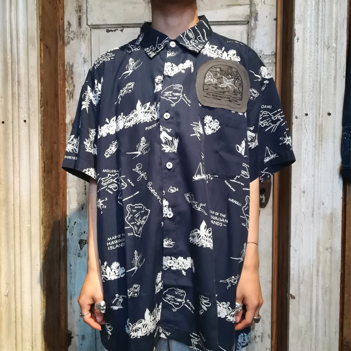 Porter Classic (ポータークラシック) ALOHA SHIRT “NAVY BLUE HAWAII