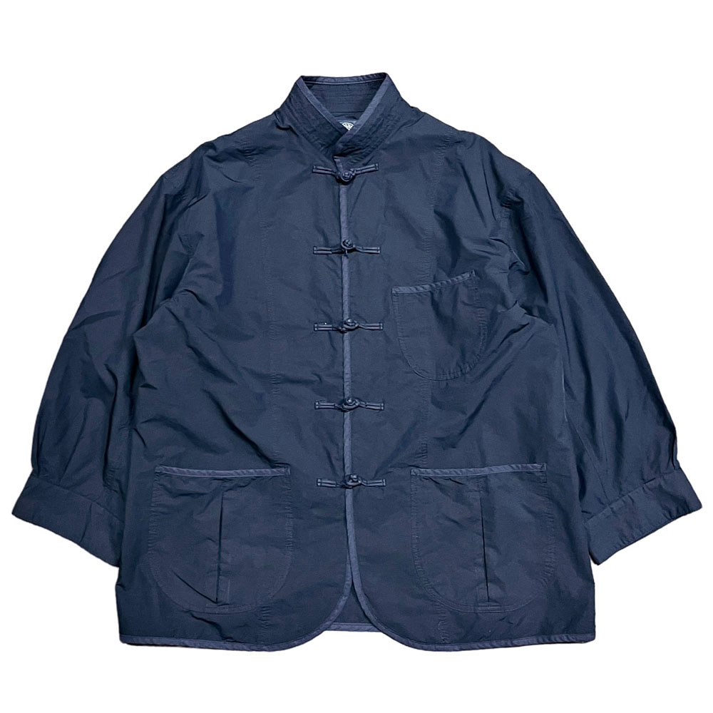 PORTER CLASSIC ( ポータークラシック ) WEATHER CHINESE COAT - NAVY ウェザーチャイニーズコート ネイビー