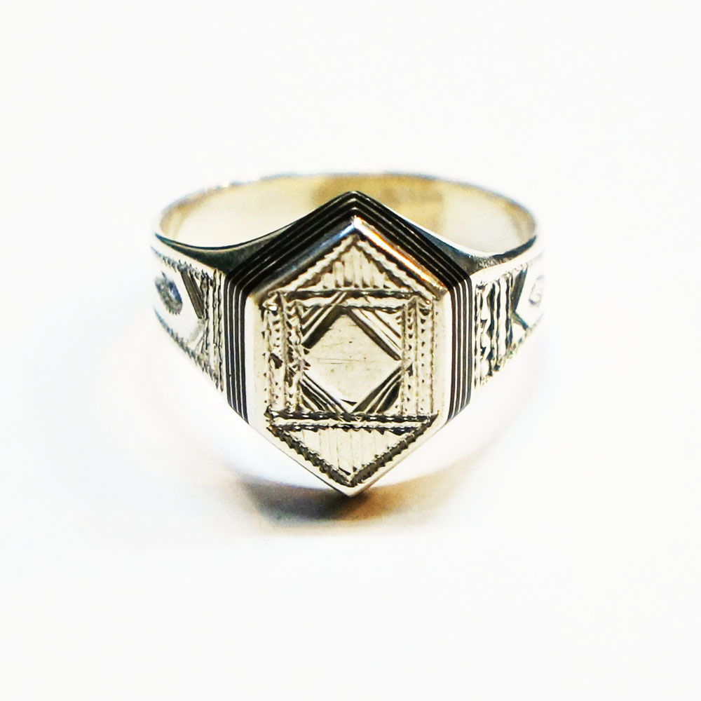 トゥアレグシルバー　指輪　リング　15-16号 Touareg Silver（トゥアレグシルバー） ring 15 リング 指輪 : o