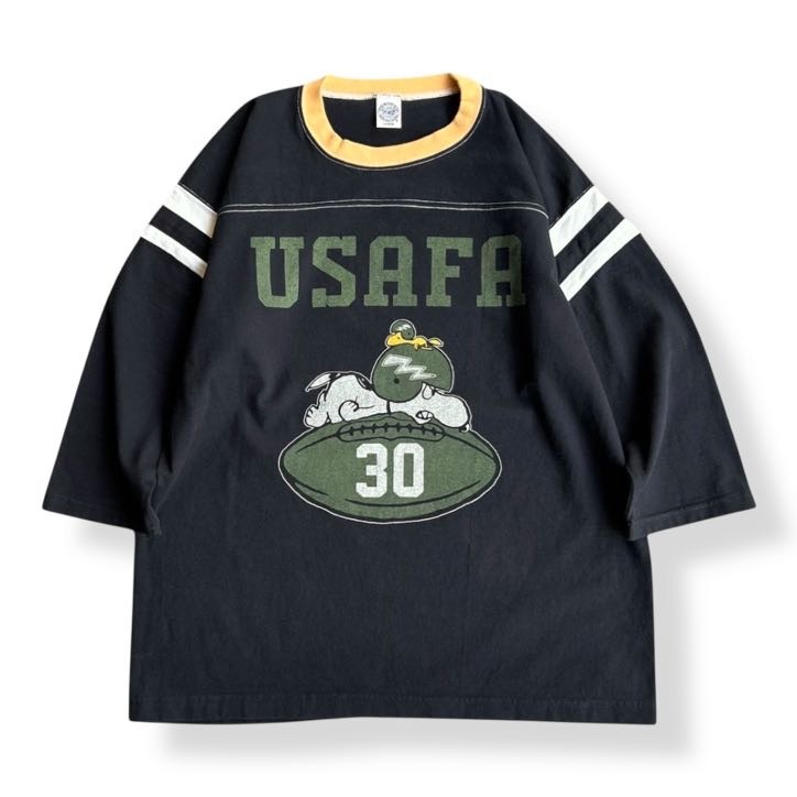 トップス SNOOPY FOOTBALL SHIRT USAFA 30 TOYS McCOY（トイズマッコイ） [2026年春夏] SNOOPY FOOTBALL SHIRT