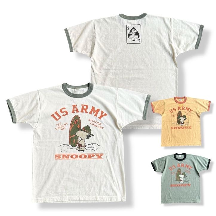 ぎちぎち3枚 トイズマッコイ Tシャツ スヌーピー TOYS McCOY TOYS McCOY（トイズマッコイ） [予約商品][2026年春夏] PEANUTS TEE