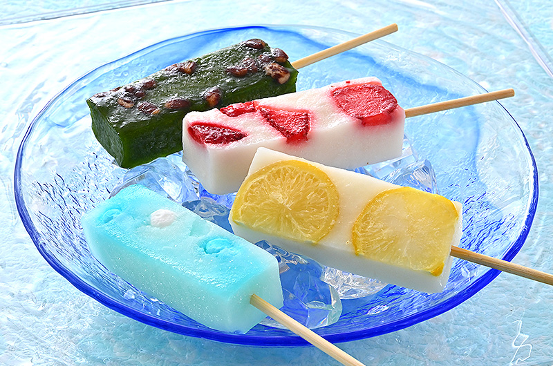 ほっきょ庵 贅沢くずもちバー 8本（いちごみるく×2本/抹茶小豆×2本