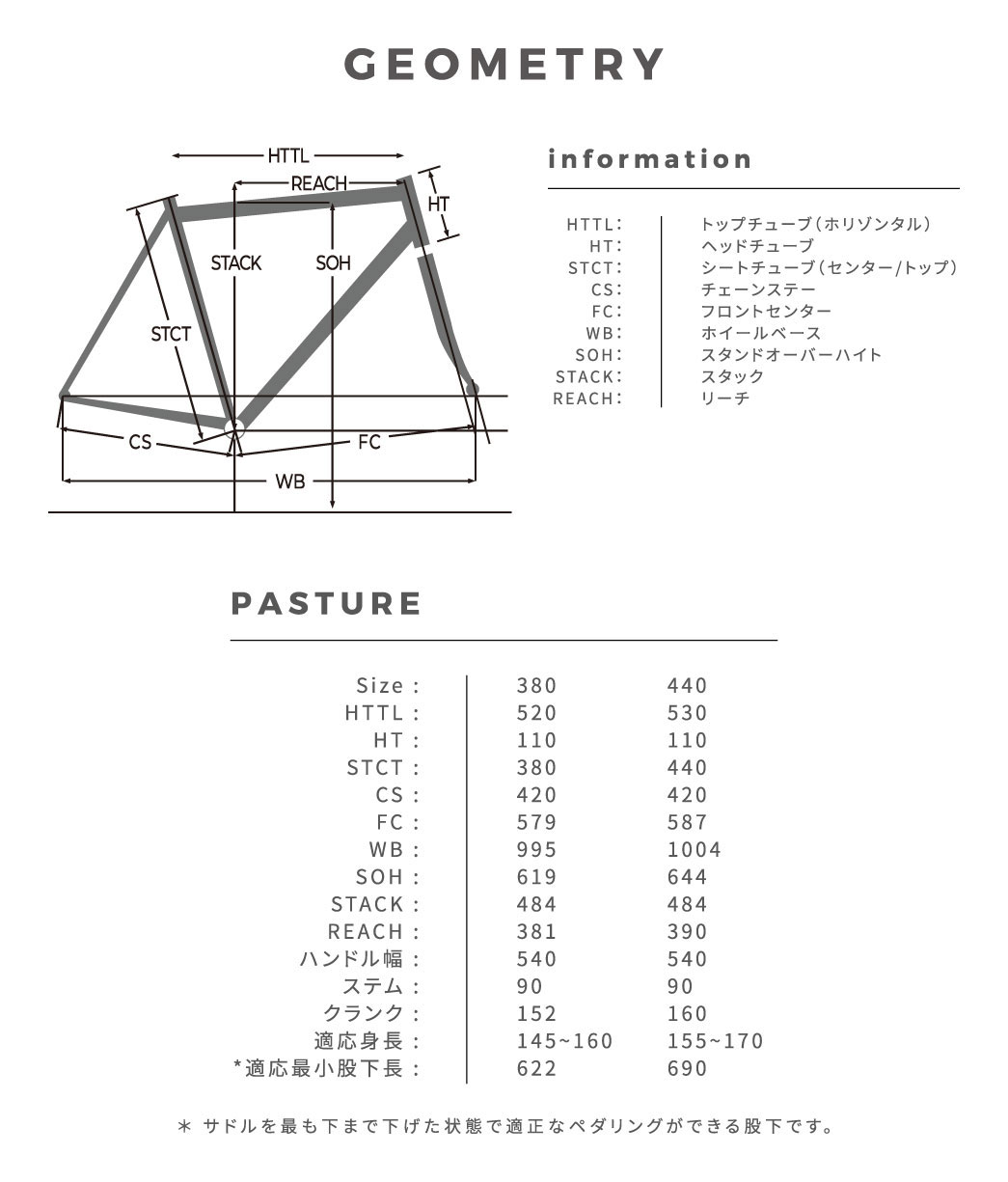 RITEWAY（ライトウェイ） PASTURE パスチャー クロスバイク 