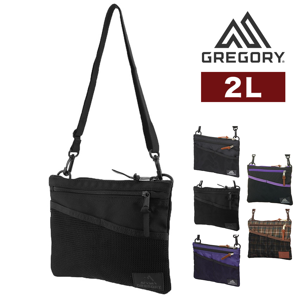GREGORY（グレゴリー） ショルダーバッグ サコッシュ ポーチ 2WAY 2L