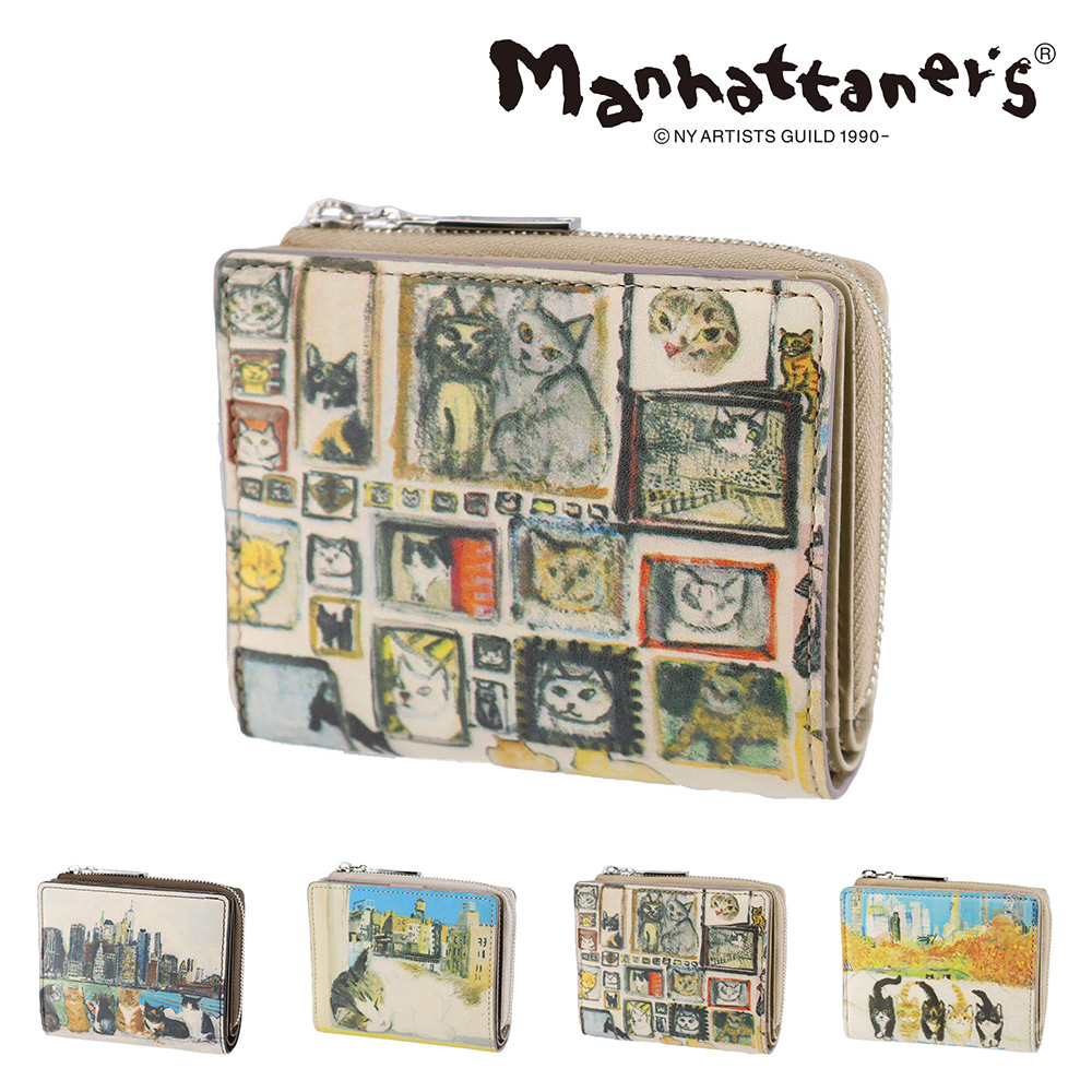 Manhattaner's（マンハッタナーズ） 最大P+16% 財布 二つ折り財布 2
