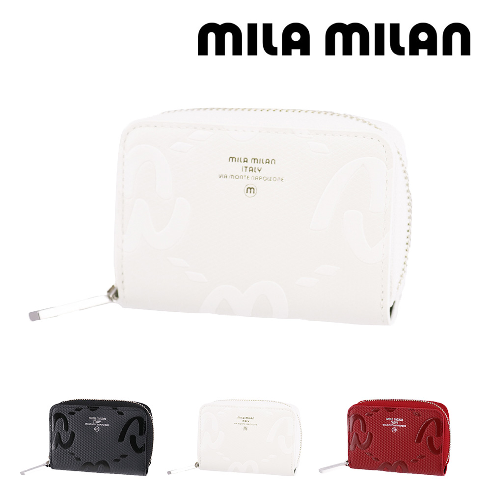 ミラ・ミラン 財布 カードケース キーケース ラウンドファスナー 3連 スマートキー対応 mila milan ミオ 255611 メンズ レディース