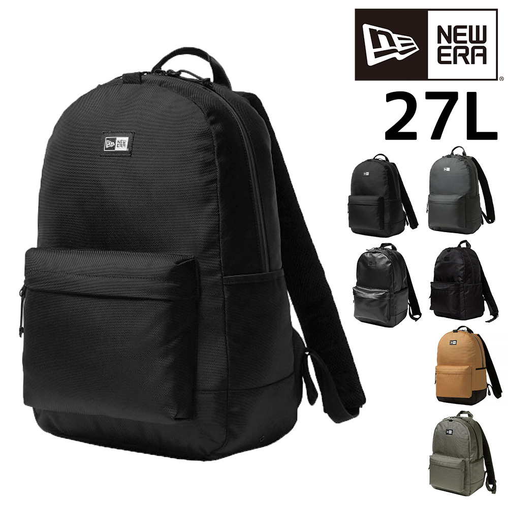 【美品】ニューエラ　バッグパック　リュック　通勤　通学　A4 ブラック NEW ERA（ニューエラ） バッグ リュック リュックサック デイパック