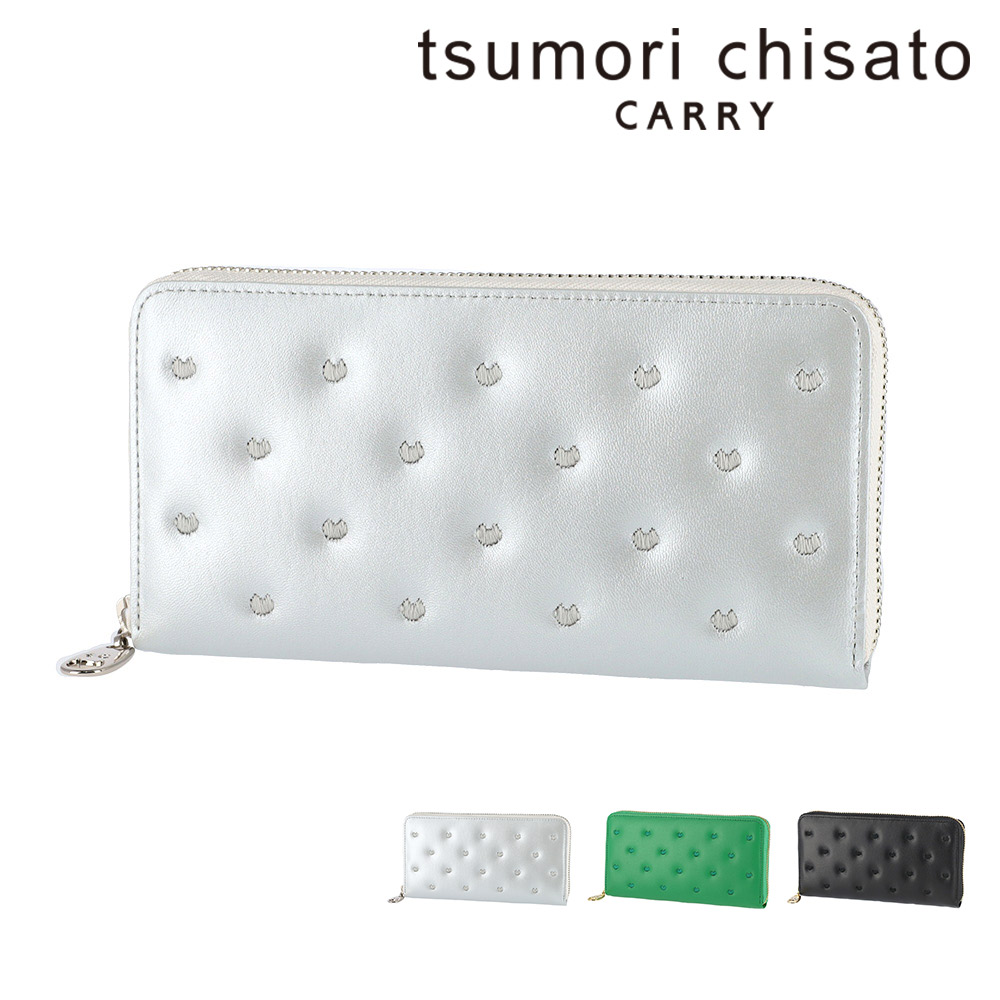 TSUMORI CHISATO（ツモリチサト） 財布 長財布 ラウンドファスナー 