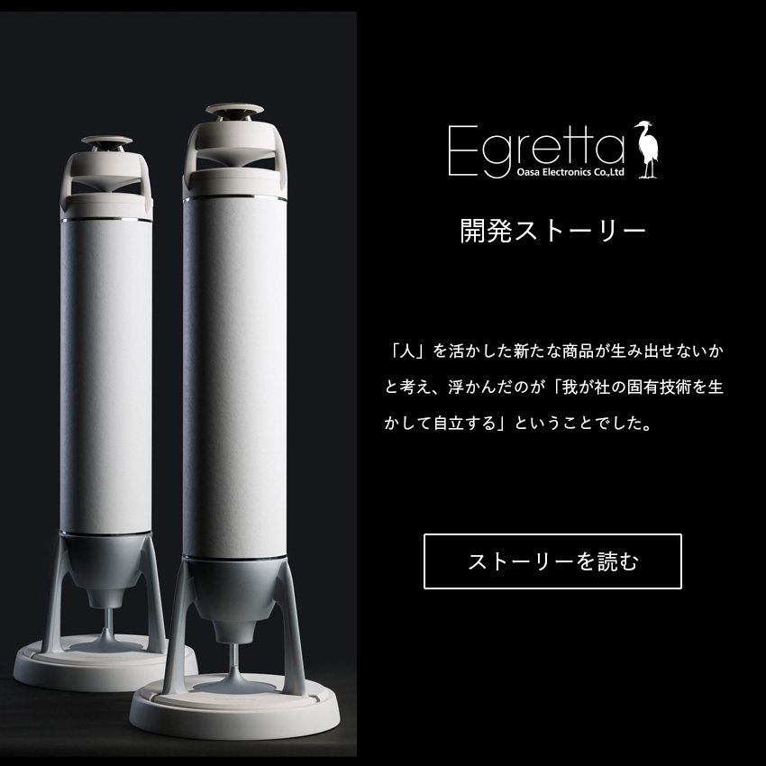 スピーカー Egretta エグレッタ TS550F 無指向性 デスクトップサイズ