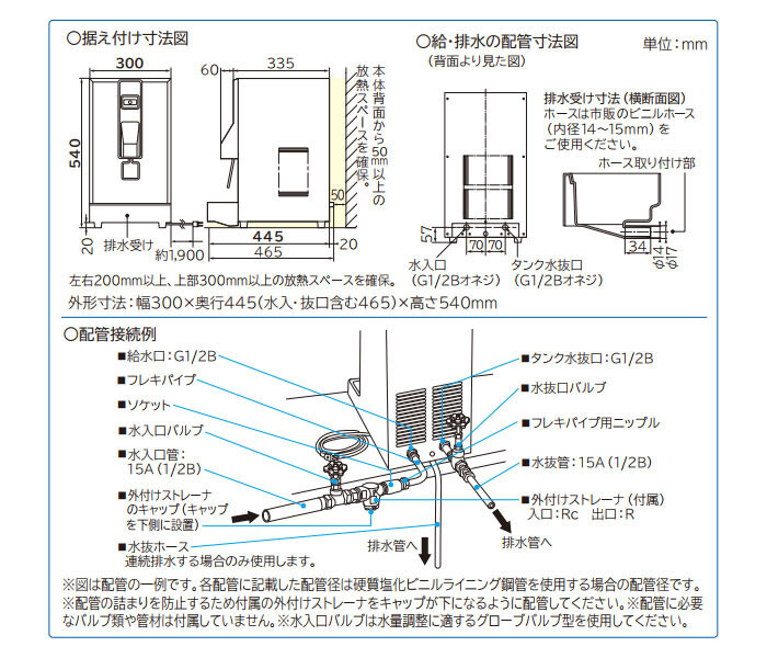 日立 ウォータークーラー RW-146P 水道直結式 冷水用 卓上形