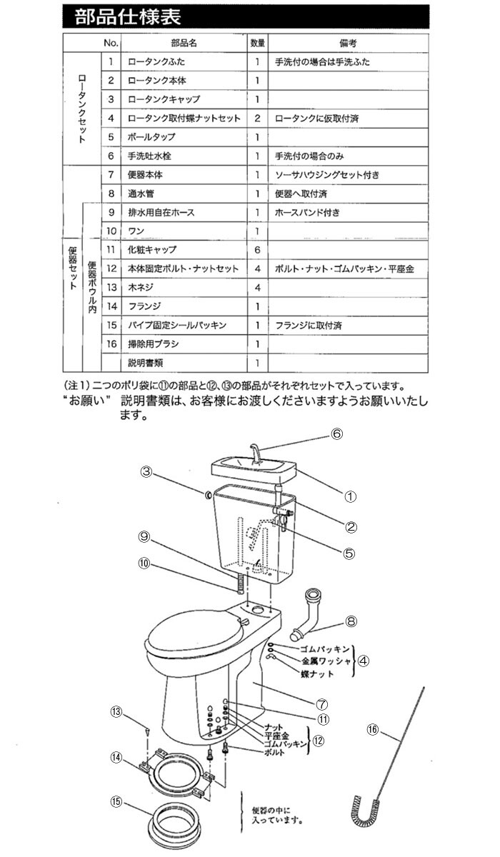 Janis（ジャニス工業） 簡易水洗便器 ジャレット 手洗い無し オフホワイト