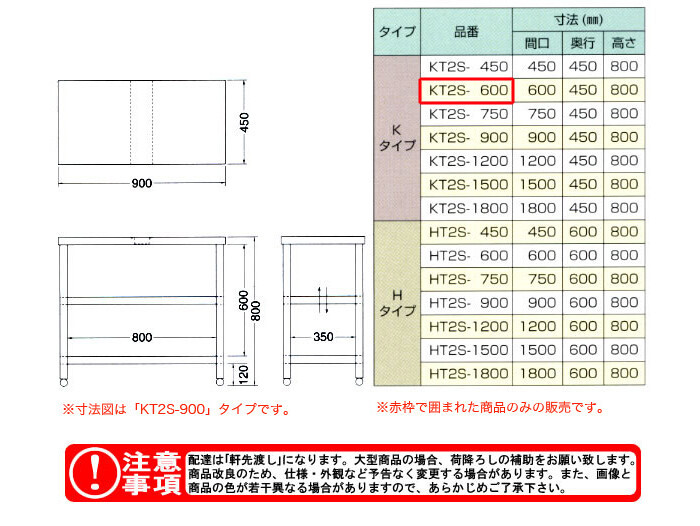 東製作所（azuma） 作業台二段スノコ KT2S-600【法人様向け】