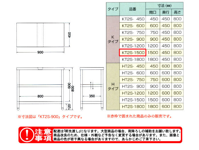東製作所（azuma） 作業台二段スノコ KT2S-1500【法人様向け】