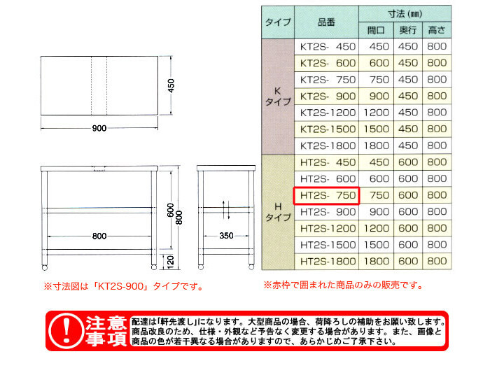 東製作所（azuma） 作業台二段スノコ HT2S-750【法人様向け】