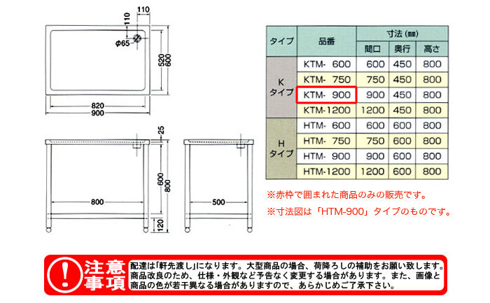東製作所（azuma） 水切台 KTM-900【法人様向け】