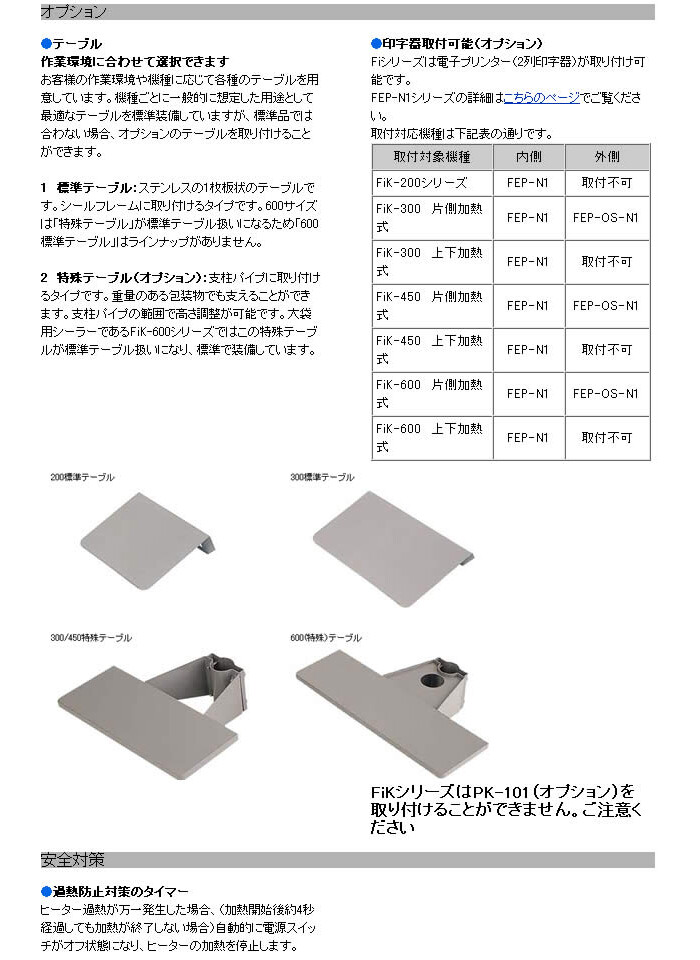 富士インパルス 足踏み式・頭部稼動タイプシーラー FiK-300-5W