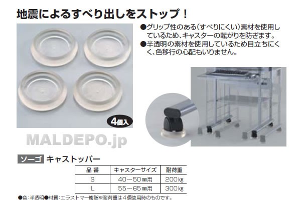 キャストッパー S 40〜50mm用