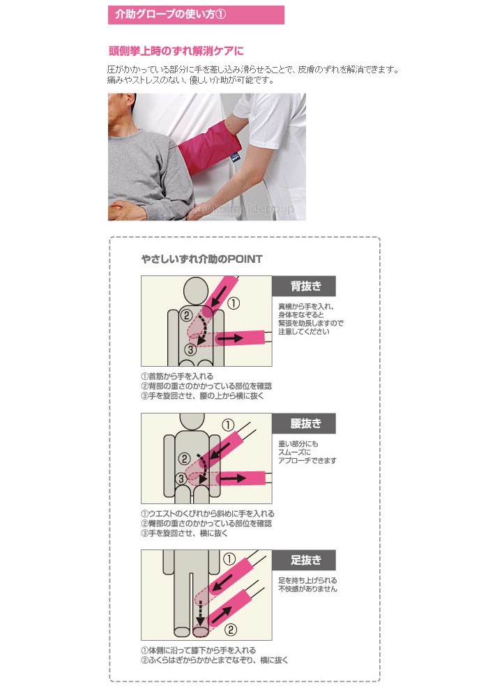 ケープ cape 移乗・介助グローブ CK-388 2枚1組