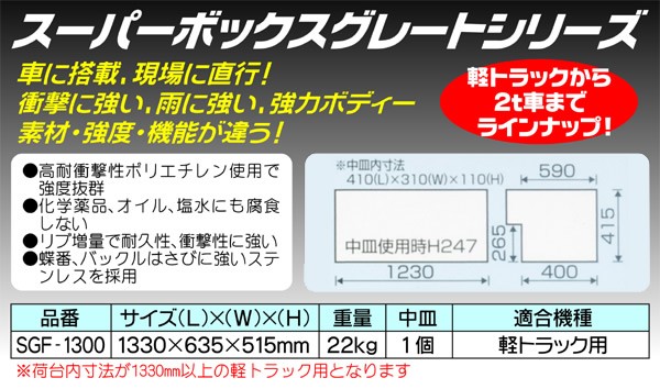 最新作の好評軽トラック用スーパーbox グレートsgf 1300 Ring Star リングスター 本物後払い手数料無料