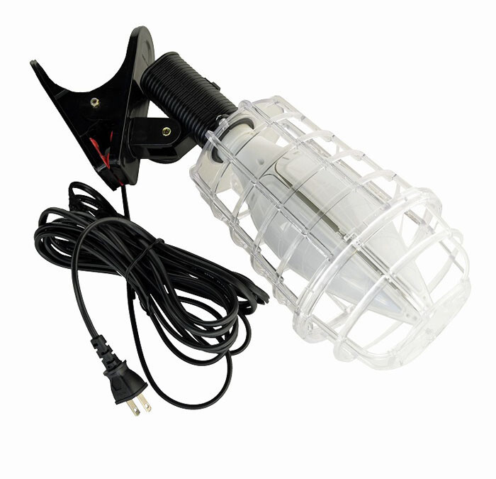 LEDワークライト 作業灯 32W JLP-32A 3600lm 連結用コンセント付き 強力クリップタイプ