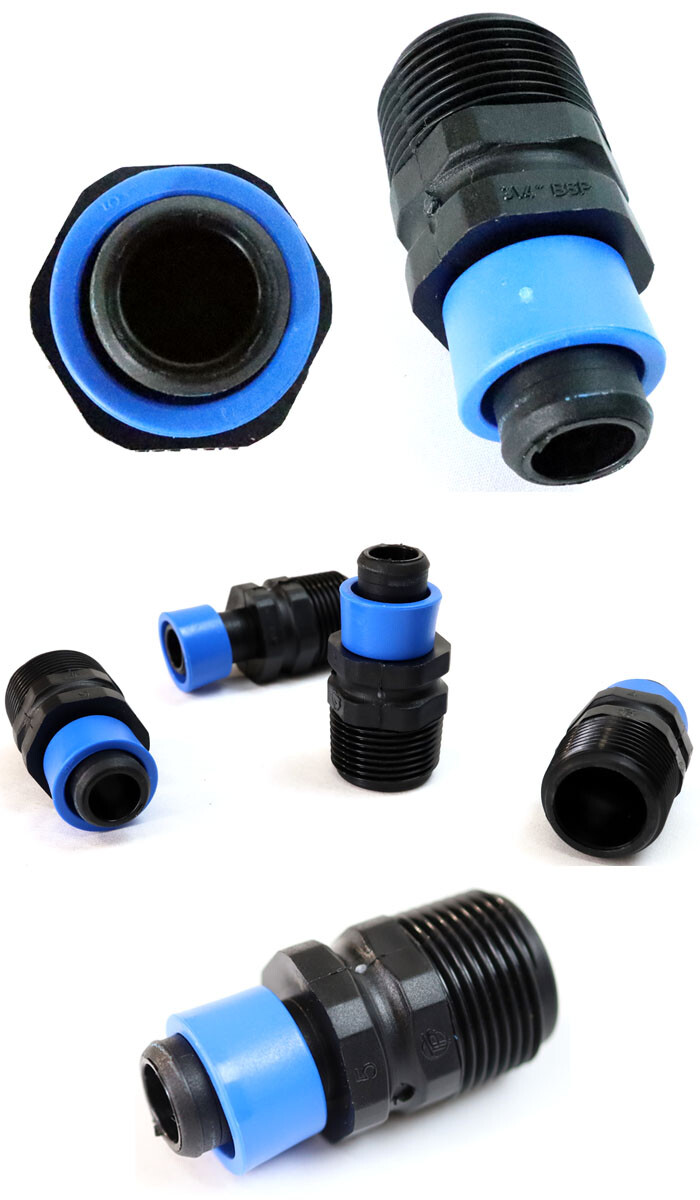 ネジ付きニップル 3/4 青リング付き 50個 32500-015250 住化農業資材