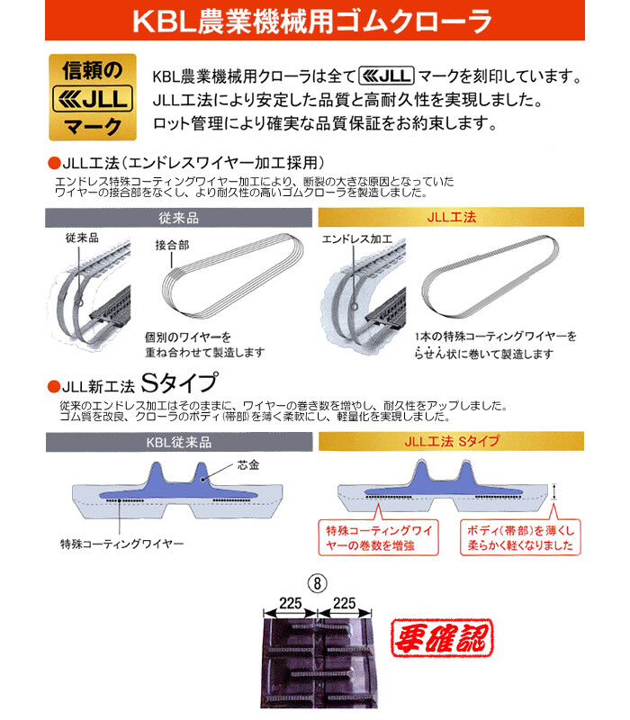 お洒落 コンバインゴムクローラ450 56 90 2本セット 2.5年保障 7月入荷予定 SR50 SR55 SR65 AR60 AR70  ARN570 discoversvg.com