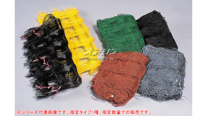 フラワーネット Cタイプ C155 15cm角 5目 0.75m*100m 茶 400dX24本撚糸