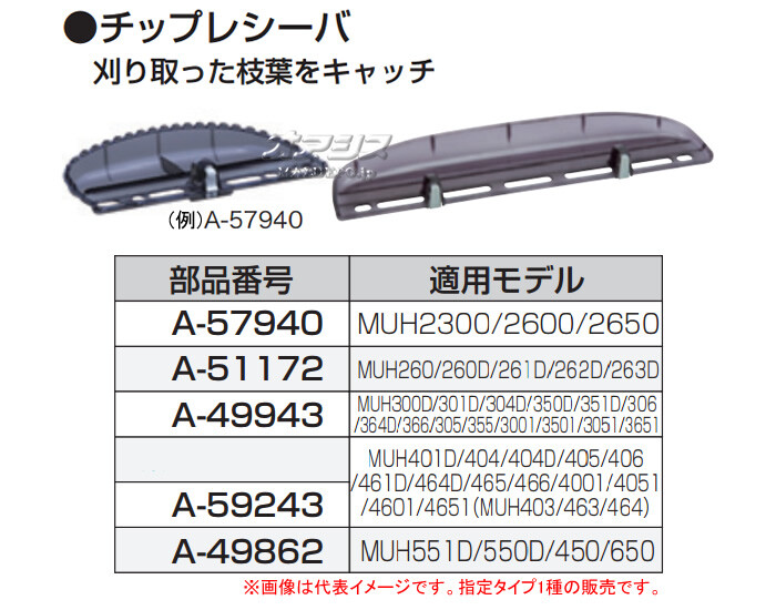 生垣バリカン(ヘッジトリマー)用 純正チップレシーバー A-57940 マキタ(makita) :720473:オアシスプラス - 通販 -  Yahoo!ショッピング