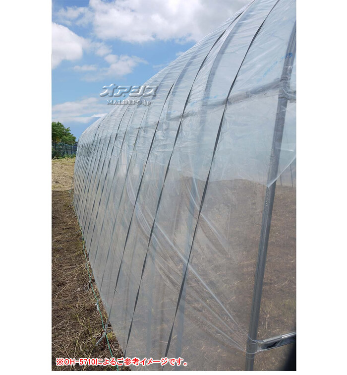 南栄工業 ビニールハウス オリジナルハウス四季 OH-5710 PO 約17.3坪用 スライド式扉 POフィルム【受注生産品】【地域別運賃】【営業所留め可】