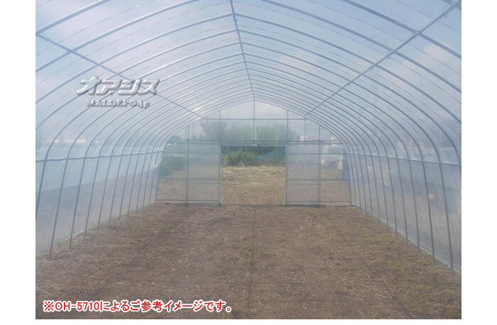 南栄工業 ビニールハウス オリジナルハウス四季 OH-5710 PO 約17.3坪用 スライド式扉 POフィルム【受注生産品】【地域別運賃】【営業所留め可】