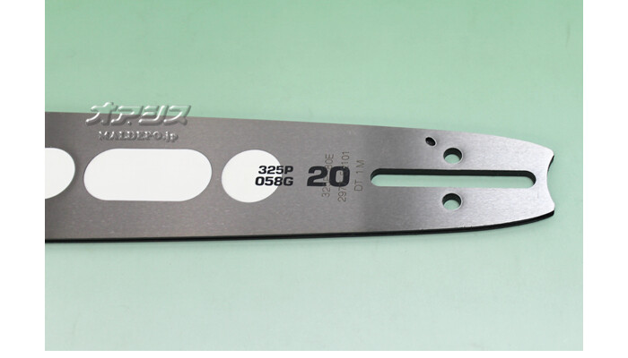 Zenoah(ゼノア) 純正ガイドバー(先端交換式スプロケットノーズバー) 21BPX 20インチ チェンソー G451/G451P/G451H用