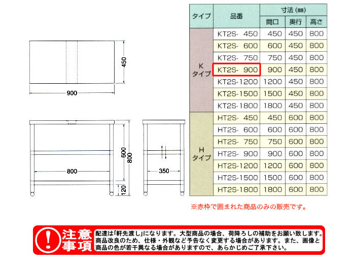 東製作所（azuma） 作業台二段スノコ KT2S-900【法人様向け】