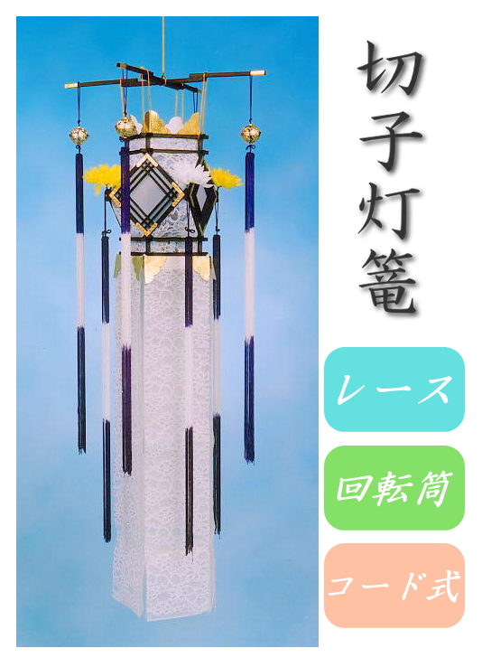 お盆　お彼岸　提灯　回転灯籠 お盆灯籠盆提灯回転式
