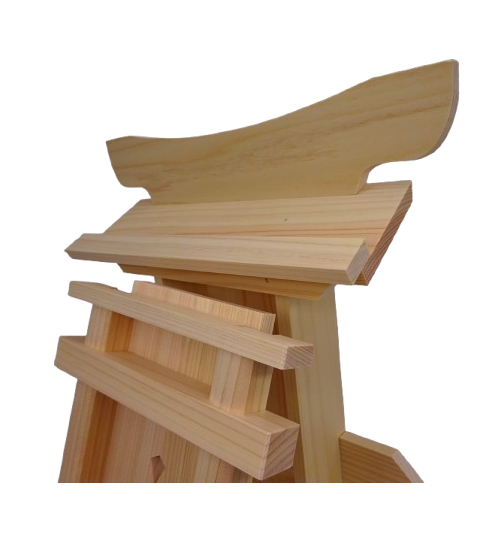 神棚 荒神宮 No.20 国産ひのき 荒神様 三宝荒神 火の神様 キッチンの