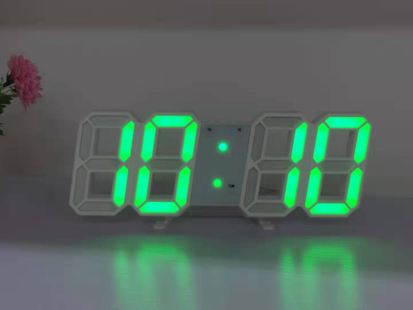 デジタル時計 置き時計 おしゃれ 目覚まし時計 置時計 壁掛け時計 掛け時計 インテリア デジタル｜obuwan｜03