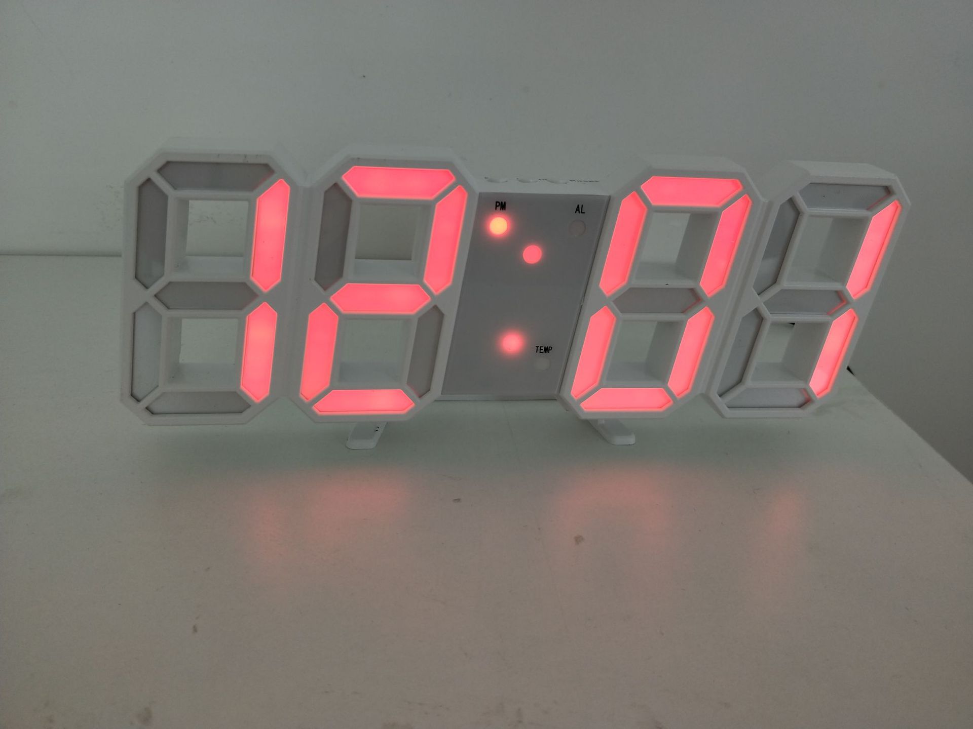 デジタル時計 置き時計 おしゃれ 目覚まし時計 置時計 壁掛け時計 掛け時計 インテリア デジタル｜obuwan｜05
