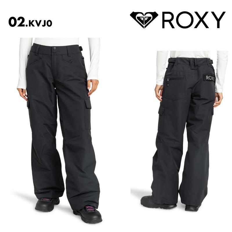 ROXY スノーボードパンツ サイズS 新品、未使用　レディース　ブラック ROXY ロキシー スノーボード ウェア パンツ レディース