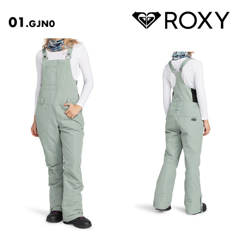 ROXY 女性用スノーボードウェア グリーン roxy スノボウェア（スノーボード用品）（色：グリーン系