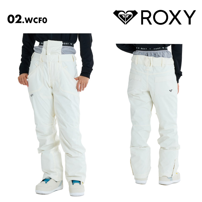 ROXY スノーボード パンツ（色：ホワイト系）｜ウエア｜スノーボード