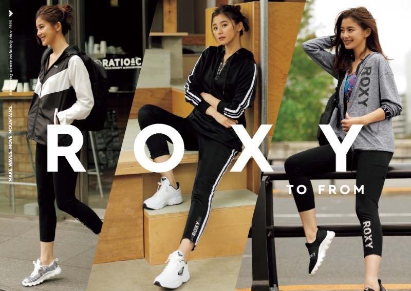 ROXY/ロキシー レディース フィットネス 水着 2点セット タンキニ 上下